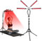 Trayvespace Rotlichtlampe mit Ständer,660NM & 850NM Rotlicht Infrarotlampe mit Timer, 4 Köpfe Rotlicht Therapie,180LEDs Red Light Therapy für Haut, Schmerzlinderung