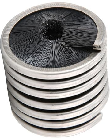 Akozon Outdoor Rock Climbing and Caving Rope Cord Cleaning Brush Washing Tool - Stainless Steel and Nylon - Ideal for Ropeway, Mountaineering, Cave Exploration, Power