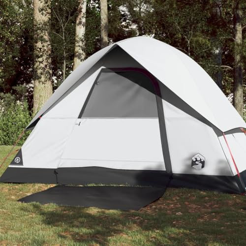 ZEYUAN Kuppel-Campingzelt 3 Personen Weiß Dunkel Wasserdicht, Caming Zelt, Camping Tents, Camping-Zelt - 94698