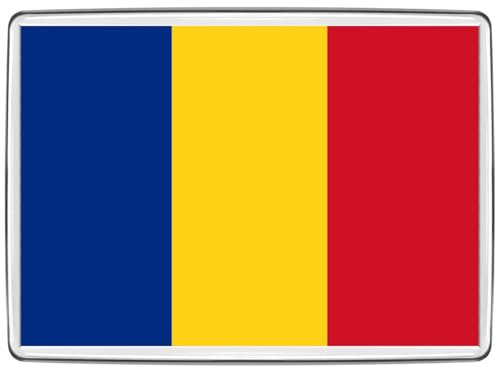 Pixly® Romania Flag Fridge Magnet Large Jumbo Size Romanian Keepsake Country Souvenir Novelty Refrigerator Magnets Gift