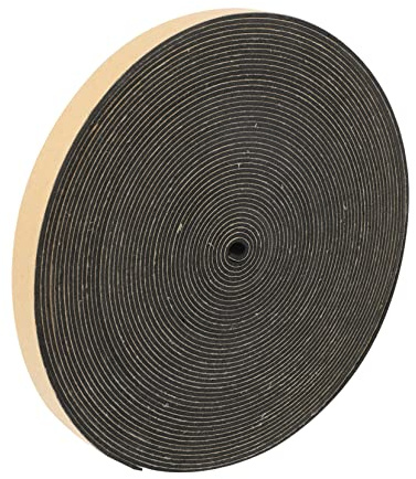 SOESFOUFU Speaker Seal Foam Tape 12mm Eva Adhesive Strip for Acoustic Insulation and Shock Absorption in Speaker Enclosure and Wire Box Setup