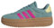 adidas VL Court Bold Shoes, Sneakers Donna, Polvere Teal Shock Rosa Polvere Giallo, 38 2/3 EU