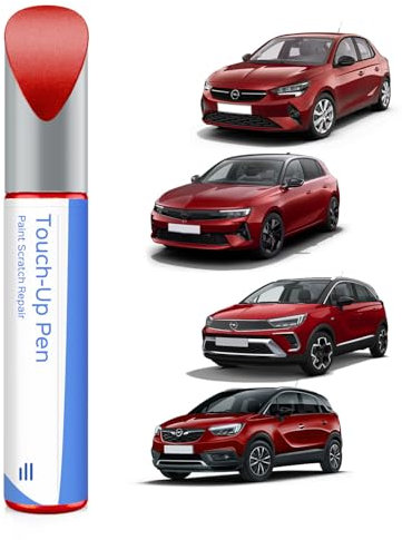 51A / G1R /50Y Peperoncino Red Metallic/Chili Rot Metallic Ausbesserungsfarbe für Opel Exakte Übereinstimmung – Ausbesserung von Kratzern und Abplatzungen