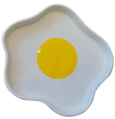 SHOWERORO Plato Irregular De Cerámica Para Diseño Japonés Bandeja Para Postres Ensaladas y Frutas Para Cocinas Sociales