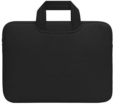 VaiKanhai Lederboden Für Taschen Häkeln für die tägliche Arbeit und den Unterricht Taschen Projektor (Black, 13)