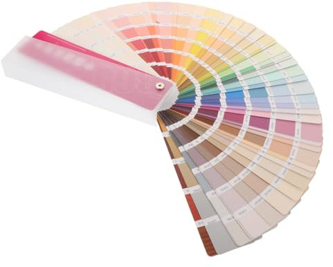 TOBBOMEY 1satz Farbmusterkarten Für Architektur Standardfarbproben Für Verschiedene Anwendungen Praktische Und Tragbare Farbchips Profis Und Diy-enthusiasten