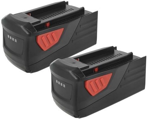 vhbw 2X Batterie Compatible avec Hilti WSC 7.25-A36, Te 7A, TE7A Outil électrique (5000 mAh, Li-ION, 36 V)