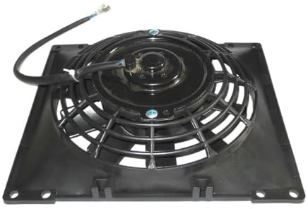 YQZGRD Motor kühlgebläse Motorrad-Lüfter, Ölkühler, Wasserkühler, Kühlerlüfter für ATV Quad Go Kart Buggy Dirt Pit Bike