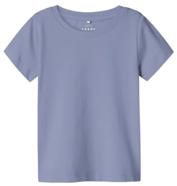 NAME IT Mädchen Nmfvibbi Ss Top Noos, Purple Impression, 104
