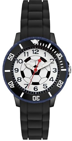 s.Oliver Kinderuhr für Jungs und Mädchen - 30 mm - Gute Ablesbarkeit - widerstandsfähiges Silikonband - 5 ATM wasserfest - hoher analoge Armbanduhr mit Quarzwerk - Geschenkidee