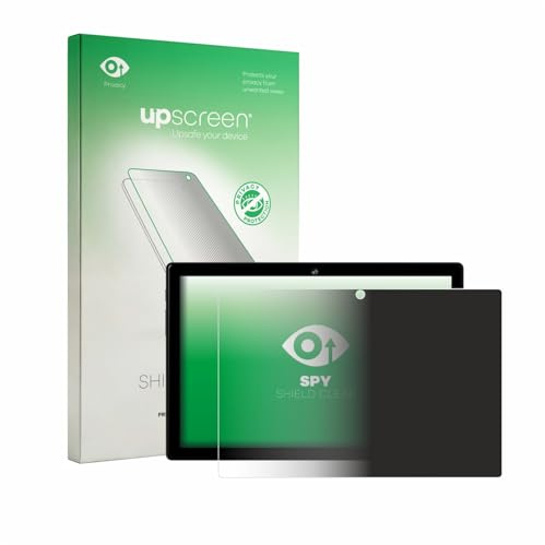 upscreen Anti-Spy Blickschutzfolie für Crelander T40 10.1 Made in Germany, Privacy Screen Displayschutz-Folie [Sichtschutz, Blaulichtfilter]