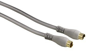 S-Videokabel S-Video-Stecker - S-Video-Stecker, Silber, 3 m