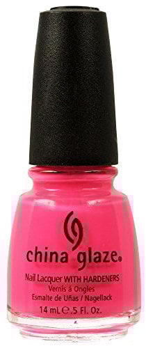 China Glaze Shocking Pink Nail Polish [Personal Care]