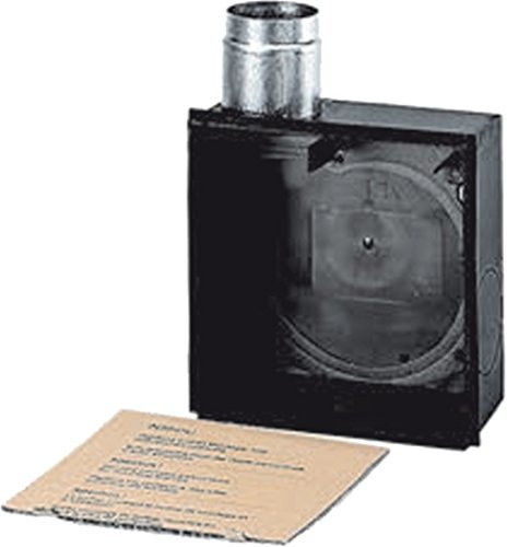 Maico ER - UP/G Unterputzgehäuse 0093.0995, Anschlussdurchm. 75 / 80 mm, Kunststoff schwarz