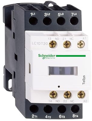 Schneider Electric TeSys D LC1D Leistungsschütz 110 V dc-Spule, 4 -polig, 300 V dc, 690 V ac / 40 A 2 Schließer +