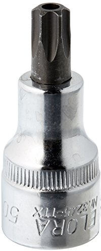 Elora 3245020501000 Schraubendreher-Einsatz 1/2 für Torx Sicherheitsschrauben Größe 50