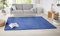 Hanse Home Nasty Teppich – Wohnzimmerteppich Flauschiger Kurzflor Einfarbig Unifarben für Esszimmer, Wohnzimmer, Kinderzimmer, Flur, Schlafzimmer, Küche – Uni Blau, 200x300cm
