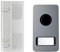 URMET 1122/61 Audioset – Mikra Aluminium – 2 Drähte – Freisprecheinrichtung