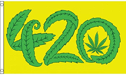 Marihuana 420 Flagge 152,4 x 91,4 cm