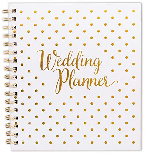 Wedding Planner - UK Bridal Planners Planning Book Journal & Organising Diary, Engagement Gift, Countdown Calendar
