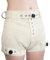 Schwere Ecru Shorts mit Segufix-Schlösser und Schlüssel, die Windel Entfernung unmöglich machen ABDL