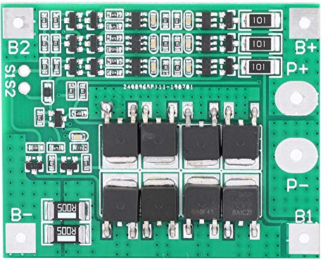 3S 12V 25A Li-ion 18650 Lithium Battery Protection Board BMS PCB Short Circuit Protection for LED Backup Power Supply