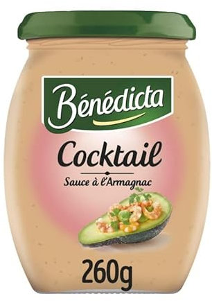 BENEDICTA - Sauce Cocktail 260G - Lot De 4