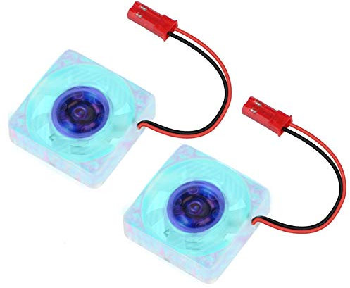 Seamuing 2 Piezas Raspberry Pi 4 Ventiladores DC 5V 30x30x7.5mm para Raspberry Pi 4B/3B +/3B/2B+