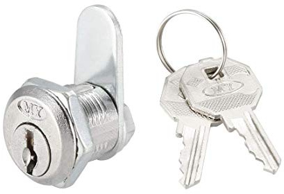 Cam Lock Cylinder Length 35 mm Nut-On Lock Keyed Different