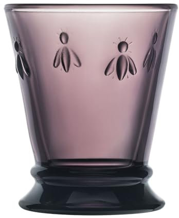 La Rochère Wasserglas Biene Aubergine, 260 ml - 6 Stück
