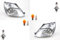 Johns, passend für Ford Fiesta Scheinwerfer 02 05/02-09/05 + Leuchtmit. Set lin. rech.