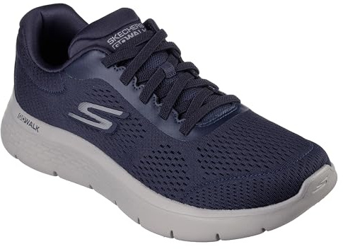 Skechers Herren GO Walk Flex Remark Sneaker, Marineblau, 43 EU