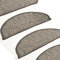 homiuse Treppenmatten Selbstklebend Sisal 15 STK. 65x25 cm Anthrazit Treppenstufen Matten Modern Stufenteppich Stufenmatten Innen Treppenstufen Schutz Treppenstufen Antirutsch Komfortabel & Warm