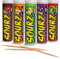 Xero Picks Palillos de dientes con sabor Sourz con infusión - Sin azúcar - Manzana agria, uva agria, cereza agria, sandía agria, melocotón agrio - Paquete de 5 - 20 púas por paquete