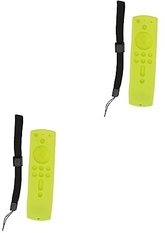 Mikikit 2 Sets Silikon-schutzhülle Für Tv-Controller Für 4k Robuste Abdeckung Zur Vermeidung Von Kratzern Und Flecken