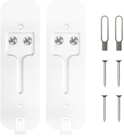 Backplate Compatible with Blink Video Doorbell, Back Plate Replacement Mounting Part with Blink Key Tool(2 pack, White)