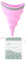 Fenteer Weibliches Urinal, weibliches Uriniergerät, tragbar, wiederverwendbar, breiter Mund, weiches, Damen-PIPI-Trichter, Frauen-Urinal für den, ROSA