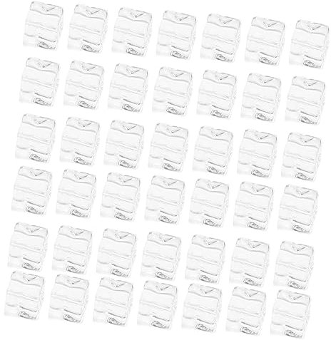 Cubitos De Hielo Cubitos De Hielo Falsos Cubitos De Hielo Reutilizables Para Bebidas 50 Piezas Accesorios Para Fotografías