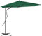 Homgoday Parasol avec poteau en acier bleu 300 x 230 cm Mobil Decor, vert clair