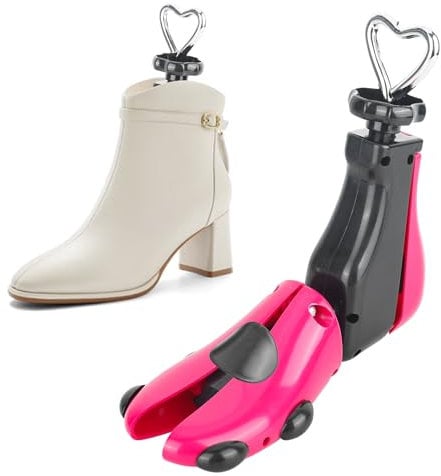 XTDMJ Shoe Stretchers for Women Men, Shoe Stretcher Boot Stretcher Women, Shoe Tree Adjustable Unisex Shoe Stretcher Wide Feet