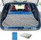 ONTYZZ Auto Matratze SUV Luftmatratze 2 Personen Luftbett für Reisen Camping Isomatte Selbstaufblasende Schlafmatten mit Fuß Pumpe & Kissen Aufblasbare Camping Bett 183 * 131 * 7CM