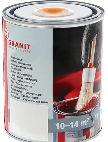 Genérico Pintura Naranja de 1 litro para tractores y maquinaria agricola