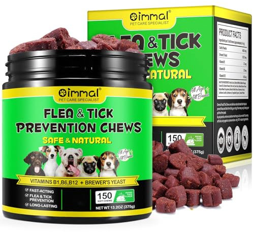 Natural Prevention for Dogs-150 Soft Chews,for All Breeds & Ages