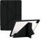 Haofun Custodia Cover Compatibile con Samsung Galaxy Tab S10 FE/S9 FE, Retro in Acrilico Trasparente Cover con Porta Penna, Custodia Magnetico in PU Case, Multi-Angolo Regolabili, Nero