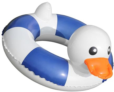 Kinder Schwimmring Ente Pool-Schwimmer Pool Spielzeug Baby Schwimmring Enten Aufblasbarer Pool Float Entenform Wasser Partyzubehör