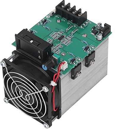 RASTKY Elektronisches Lastentladungsüberwachungsmodul, Langlebig, DC12 V, 0–20 A, 250 W, Batteriekapazität, Stromtester für Netzteile und Alternde Schränke