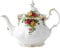 Royal Albert - Old Country Roses Teapot Gift - Vintage Fine Bone China Pot - Large Size - Floral Pattern, 1.25 Litres
