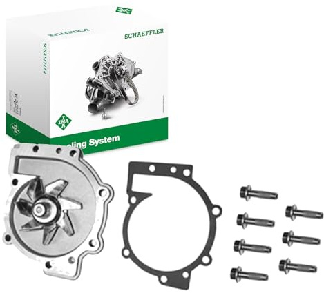 INA 538 0043 10 Kühlmittelpumpe Motorkühlung Wasserpumpe mechanisch 19-Zähn Kompatibel mit FORD MONDEO IV Turnier BA7 1388504 271647 7438610006