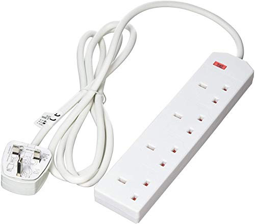 JMS® 4SKT 2MTR 13A Extension Lead with Neon Indicator