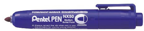 Pentel NX50-CO Knstlerpapier Mi-Teintes Schwarz
